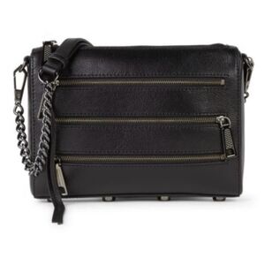 Mini 5 Zip Crossbody With Zipper Details